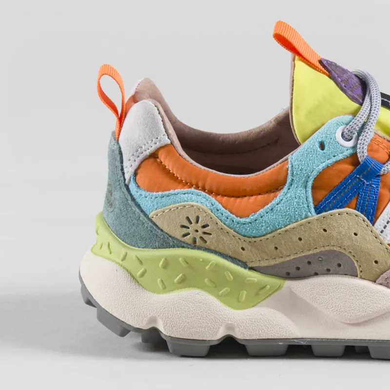 Flower Mountain Womens Yamano 3 Shoes Fuchsia Pink Multi Suede Nylon-4