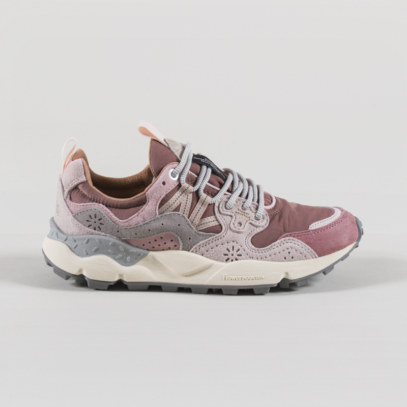 Flower Mountain Womens Yamano 3 Shoes rose Light Pink Purple Suede Nylon-2