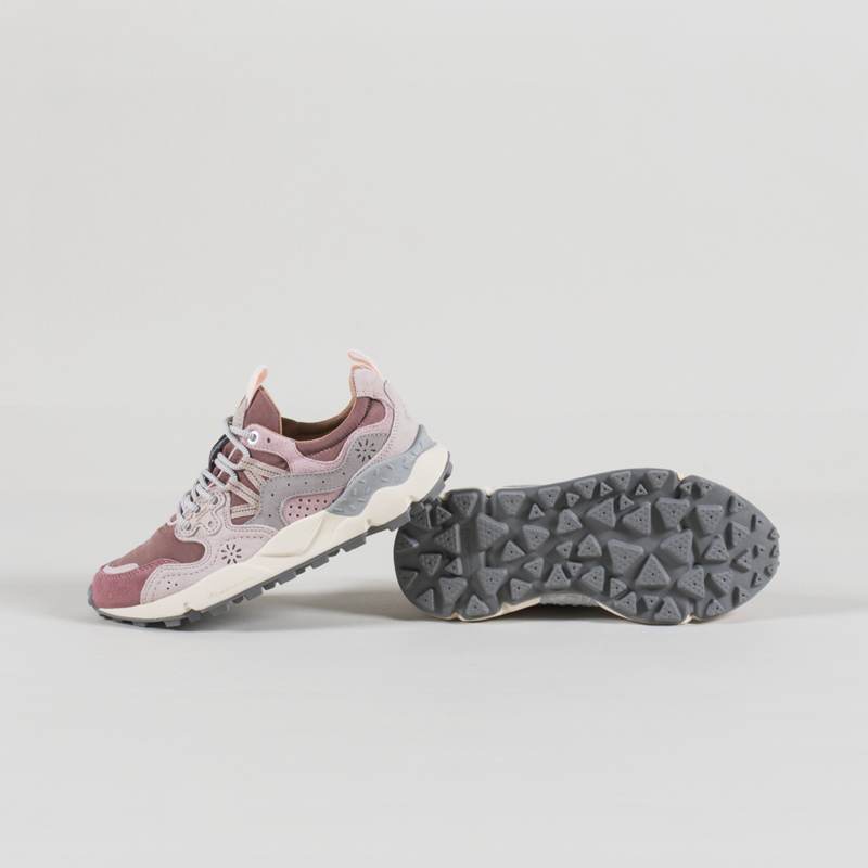 Flower Mountain Womens Yamano 3 Shoes rose Light Pink Purple Suede Nylon-3