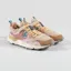 Flower Mountain Womens Yamano 3 Shoes Light Brown Rose Beige Suede Teddy