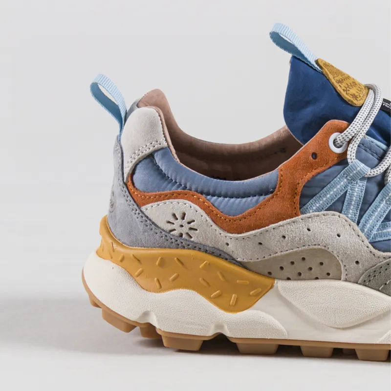 Flower Mountain Yamano 3 Shoes Azure Sage Suede Nylon-4