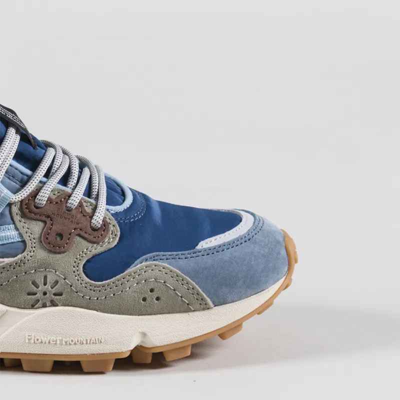 Flower Mountain Yamano 3 Shoes Azure Sage Suede Nylon-5