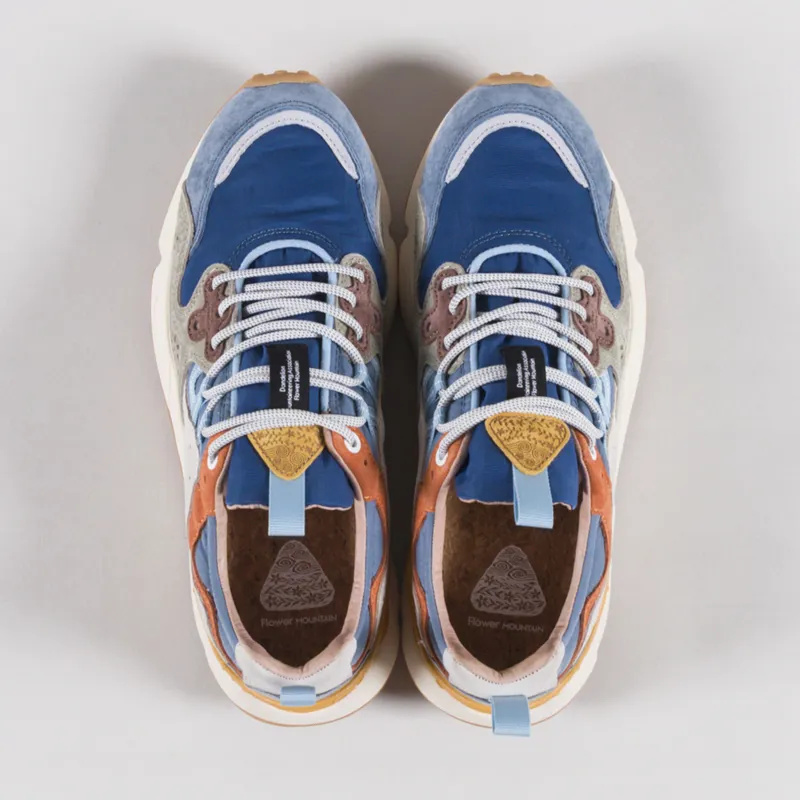 Flower Mountain Yamano 3 Shoes Azure Sage Suede Nylon-6