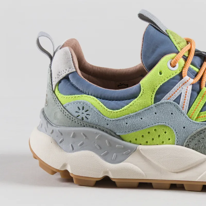 Flower Mountain Yamano 3 Shoes Light Military Green Suede Nylon-4