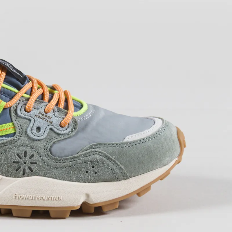 Flower Mountain Yamano 3 Shoes Light Military Green Suede Nylon-5