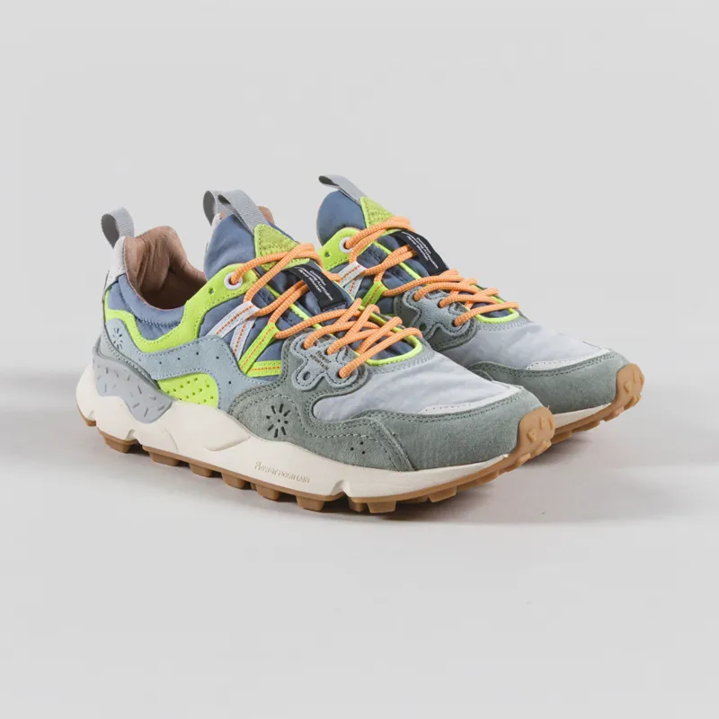 Flower Mountain Yamano 3 Shoes Light Military Green Suede Nylon