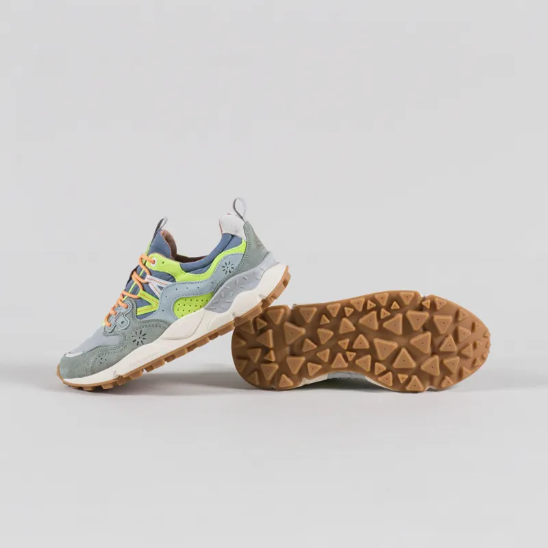 Flower Mountain Yamano 3 Shoes Light Military Green Suede Nylon-3