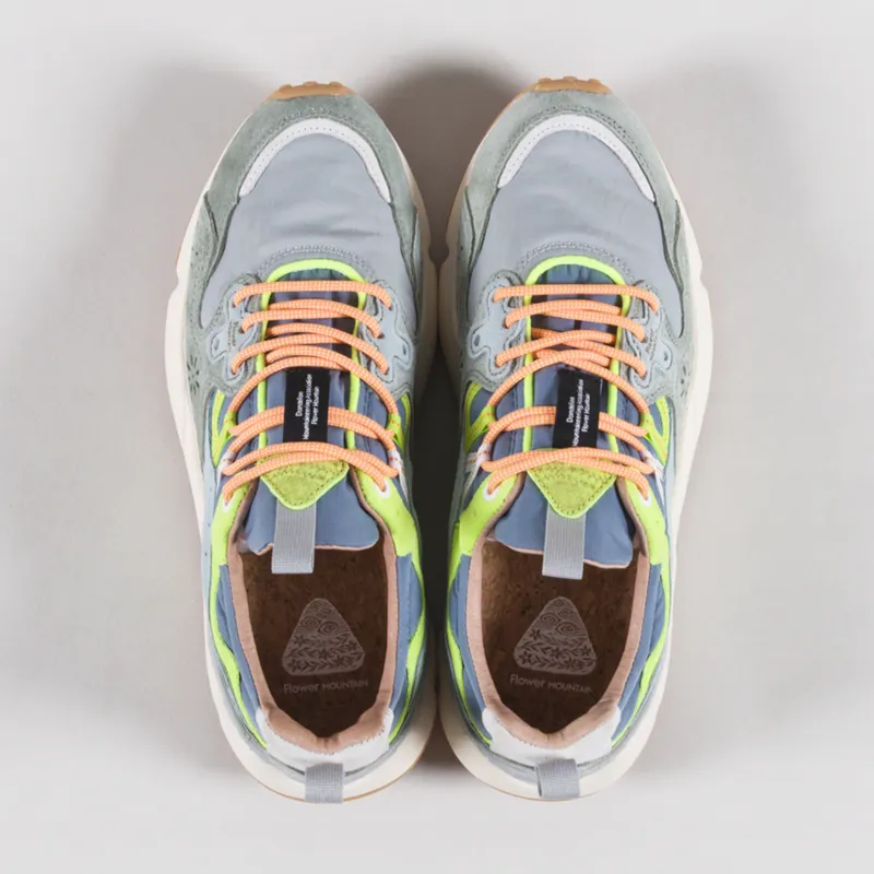 Flower Mountain Yamano 3 Shoes Light Military Green Suede Nylon-6