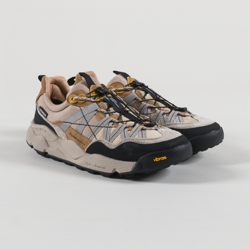 Flower Mountain Iwano 2 Shoes Anthracite Mud Brown
