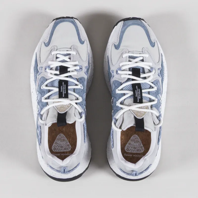 Flower Mountain Yamabushi Shoes Grey Sugar Paper Navy-6