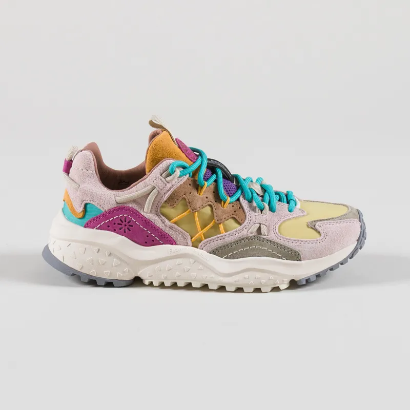 Flower Mountain Womens Yamabushi Shoes Cipria Yellow Taupe-2