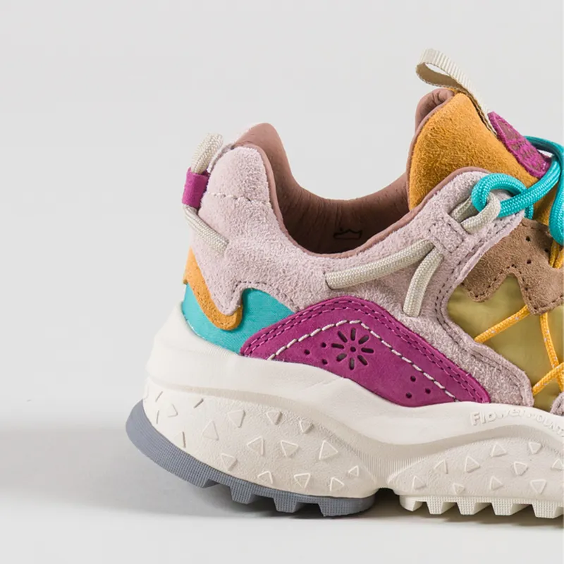 Flower Mountain Womens Yamabushi Shoes Cipria Yellow Taupe-4