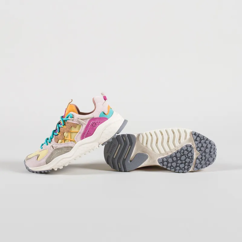 Flower Mountain Womens Yamabushi Shoes Cipria Yellow Taupe-3