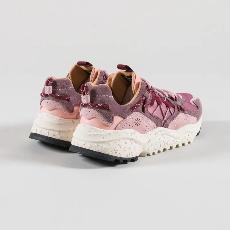 Flower Mountain Womens Yamabushi Shoes Cipria Rose Purple Cow Suede-1