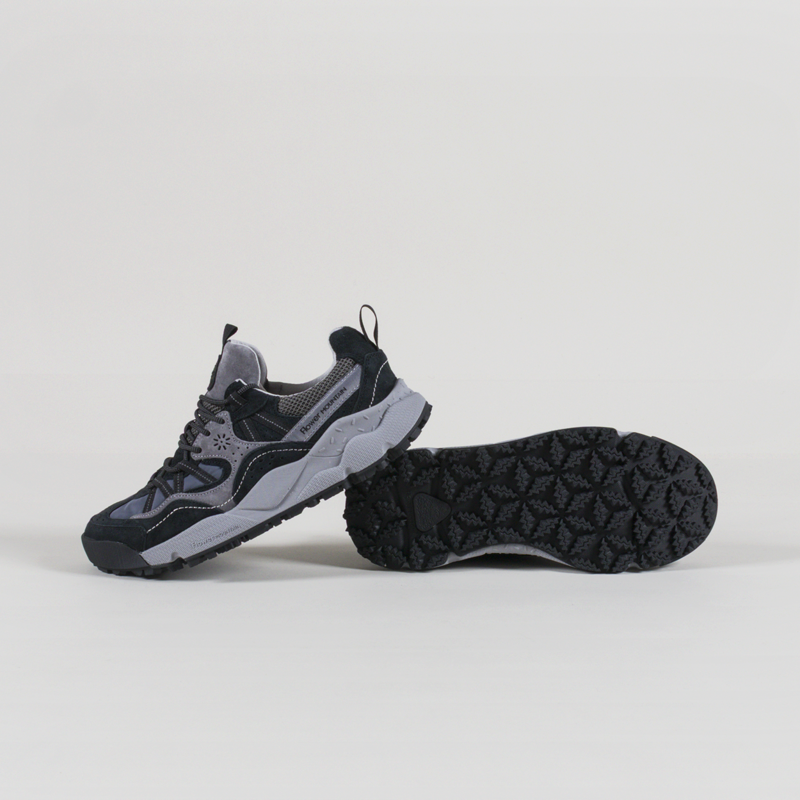 Flower Mountain Back Country 2 Waterproof Shoes Black Anthracite Suede-3