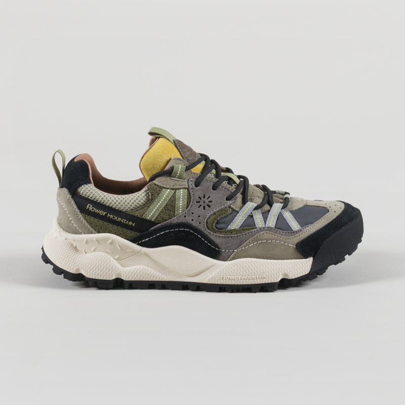 Flower Mountain Back Country 2 Waterproof Shoes Dark Brown Taupe Suede-2