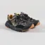 Flower Mountain Womens Kazana Fall Shoes Anthracite Light Brown Suede Lycra