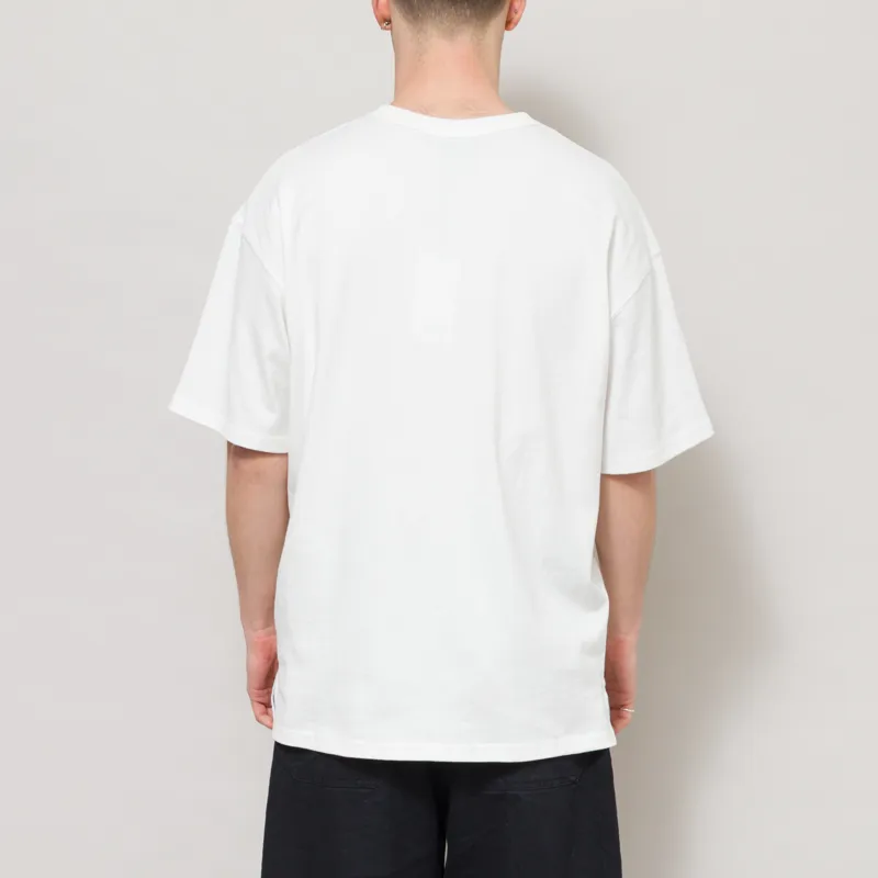 Frizmworks Henley Half T Shirt White-2