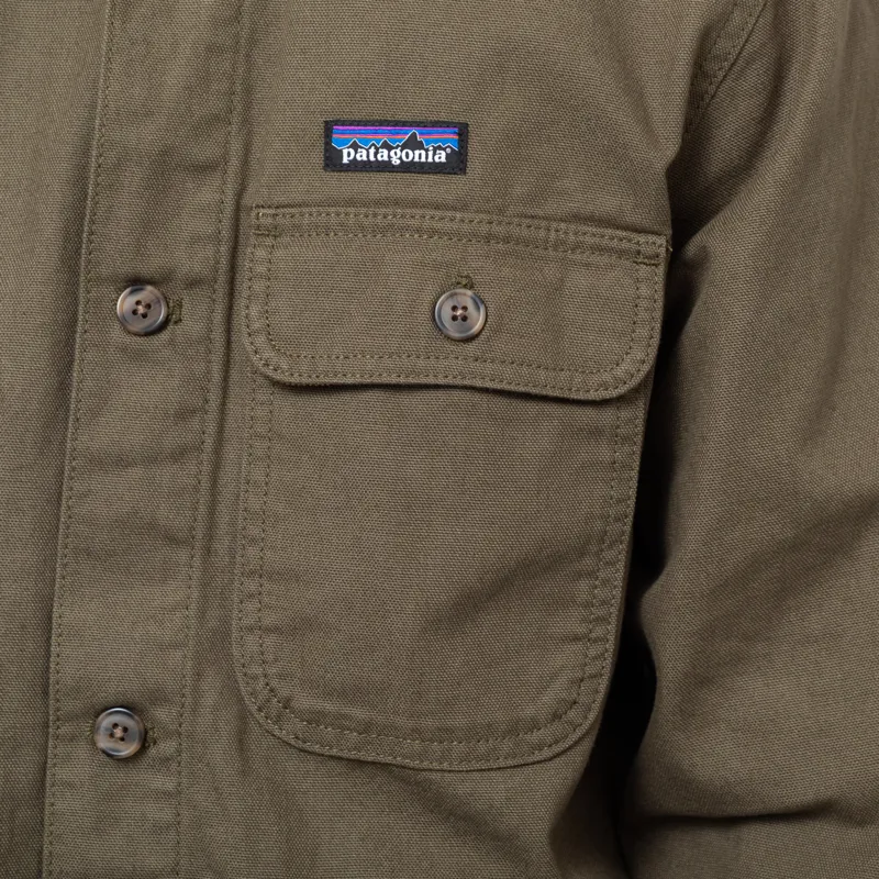 Patagonia Point Reyes Canvas Jacket Basin Green-7