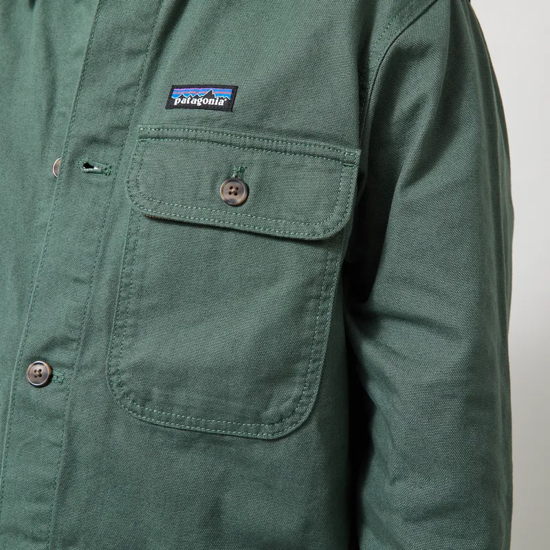 Patagonia Point Reyes Canvas Jacket Canopy Green-4