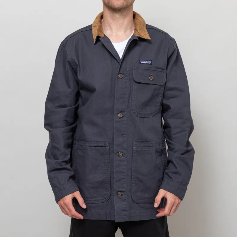 Patagonia Point Reyes Canvas Jacket Smolder Blue