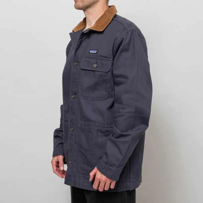 Patagonia Point Reyes Canvas Jacket Smolder Blue-2