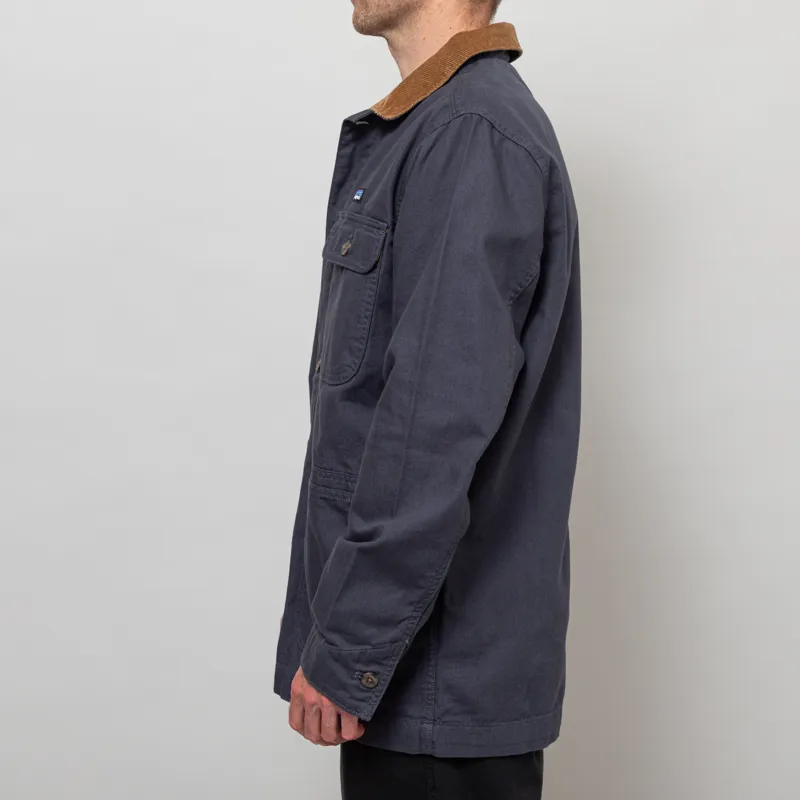 Patagonia Point Reyes Canvas Jacket Smolder Blue-3
