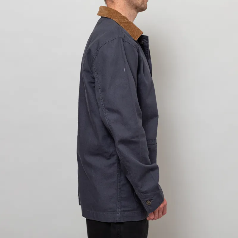 Patagonia Point Reyes Canvas Jacket Smolder Blue-5