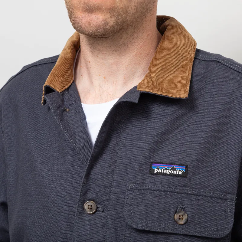 Patagonia Point Reyes Canvas Jacket Smolder Blue-7
