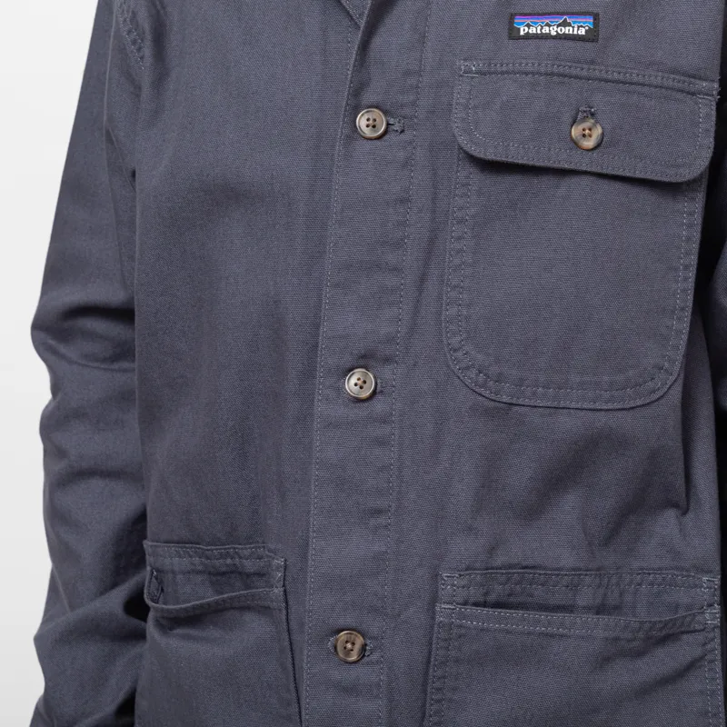 Patagonia Point Reyes Canvas Jacket Smolder Blue-9