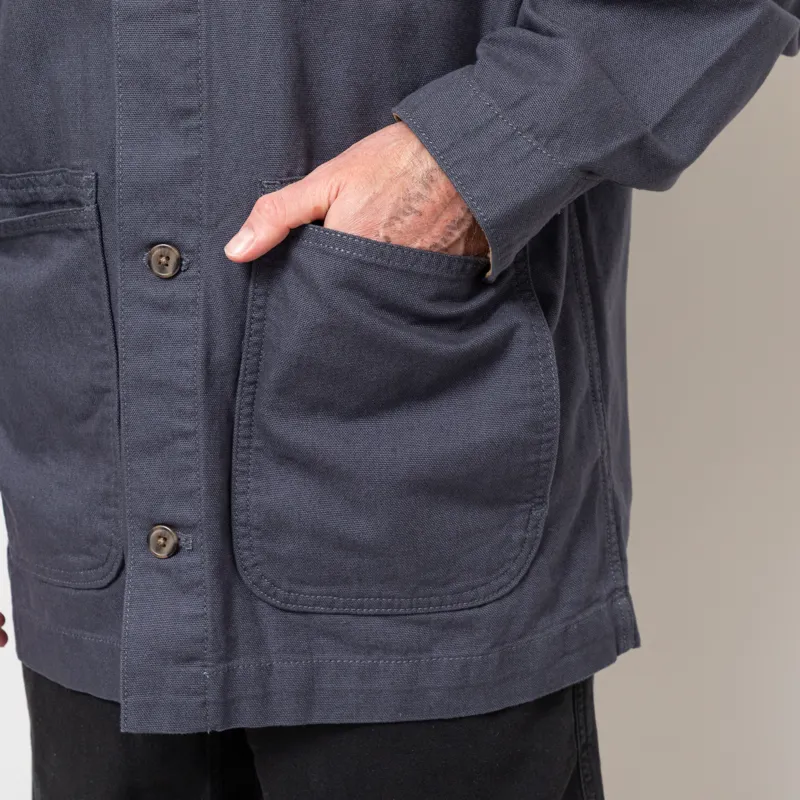 Patagonia Point Reyes Canvas Jacket Smolder Blue-11