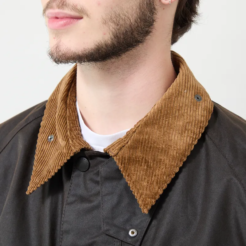 Barbour Four Pocket Transport Waxed Jacket Brown-3