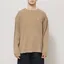 Frizmworks Pigment Dyeing Waffle Long Sleeve T Shirt Tan