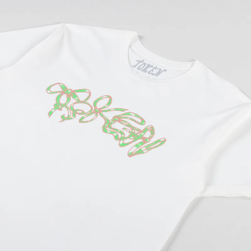 Token Ribbon T Shirt Natural-1