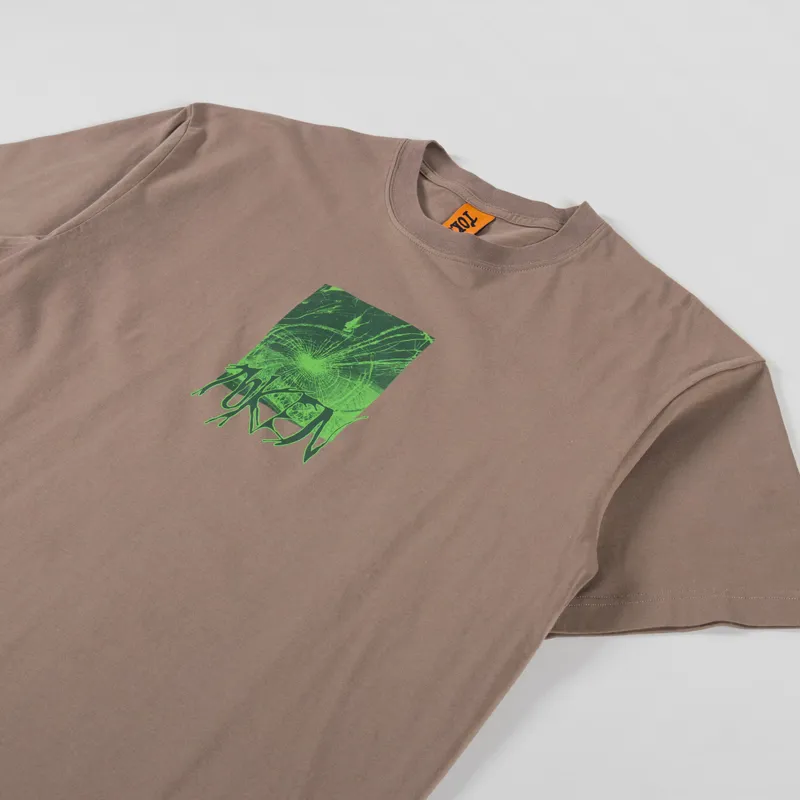 Token Cracked T Shirt Walnut-1