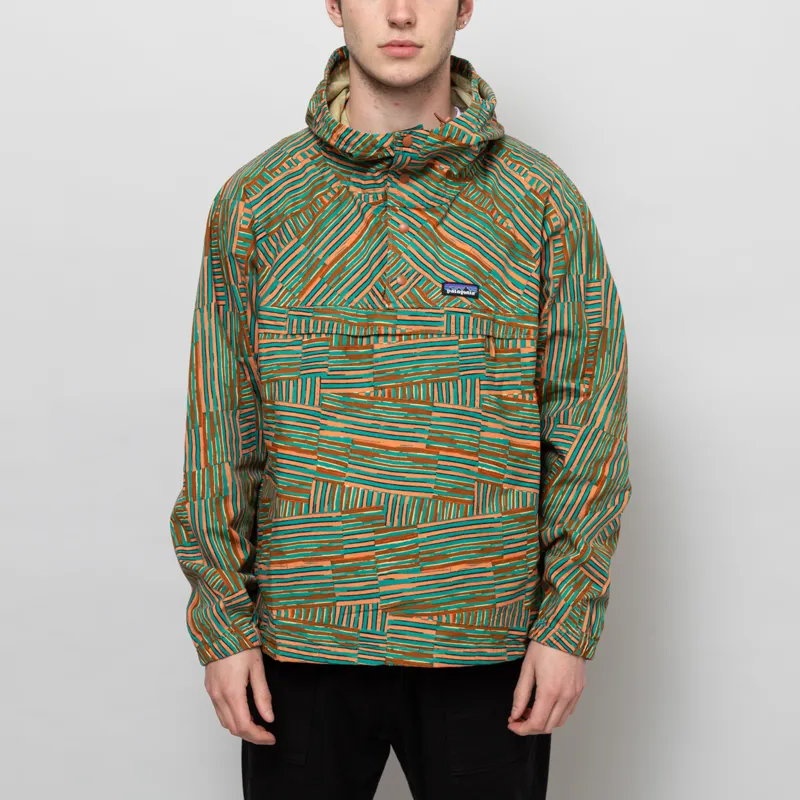 Patagonia Funhoggers Anorak Quilty Fitz Heartleaf Green