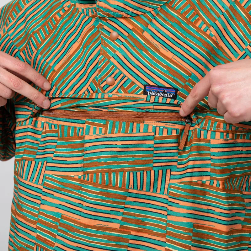 Patagonia Funhoggers Anorak Quilty Fitz Heartleaf Green-8