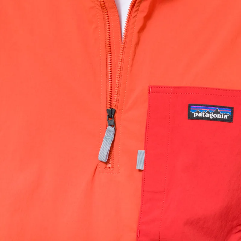 Patagonia Outdoor Everyday Marsupial Pullover Coal Orange-5