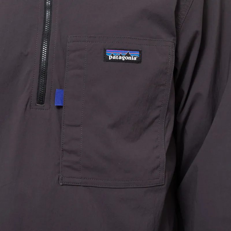 Patagonia Outdoor Everyday Marsupial Pullover Ink Black-6