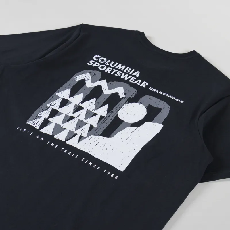 Columbia Explorers Canyon T Shirt Black Explore Outdoors-2