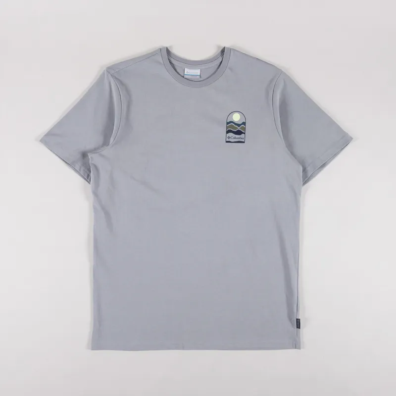 Columbia Explorers Canyon T Shirt Columbia Grey Get Hiked-1