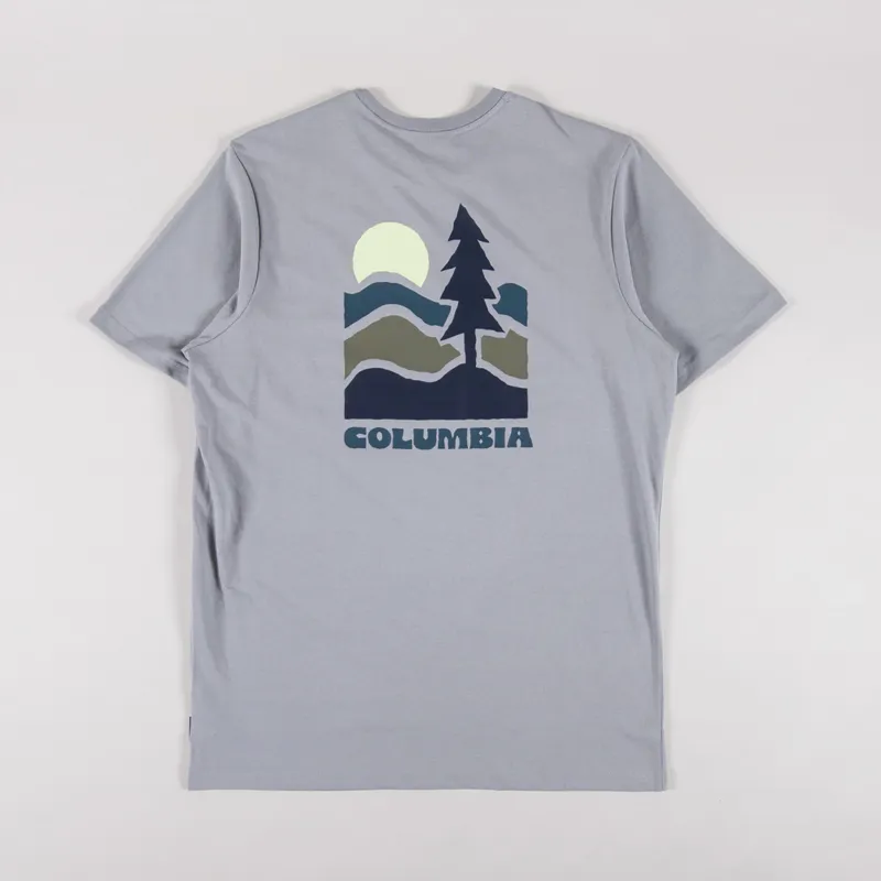 Columbia Explorers Canyon T Shirt Columbia Grey Get Hiked