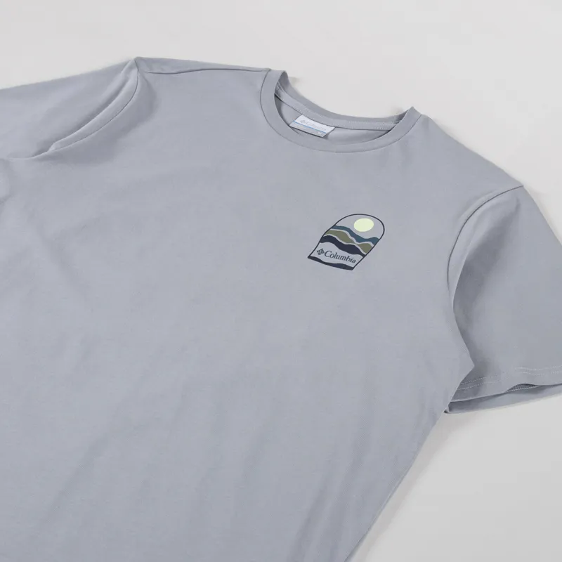 Columbia Explorers Canyon T Shirt Columbia Grey Get Hiked-3