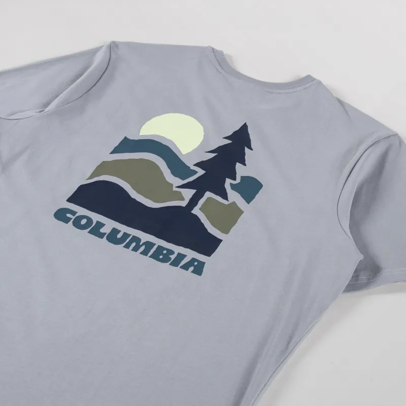 Columbia Explorers Canyon T Shirt Columbia Grey Get Hiked-2