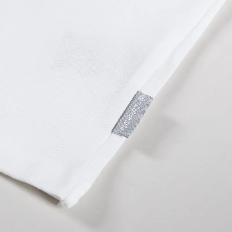 Columbia Explorers Canyon T Shirt White Peaks And Waves-6