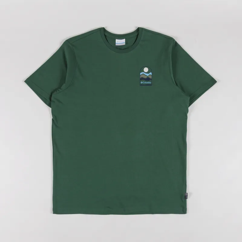 Columbia Explorers Canyon T Shirt Rain Forest Get Hiked-1