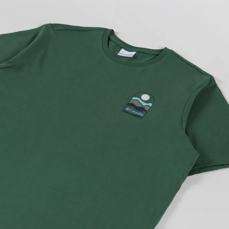 Columbia Explorers Canyon T Shirt Rain Forest Get Hiked-3