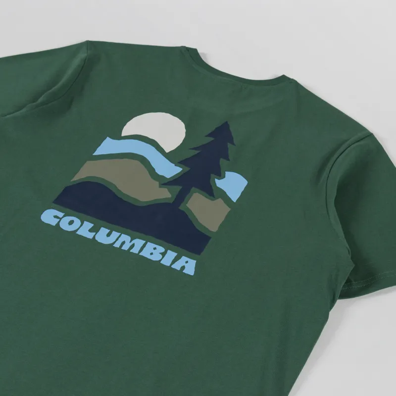 Columbia Explorers Canyon T Shirt Rain Forest Get Hiked-2