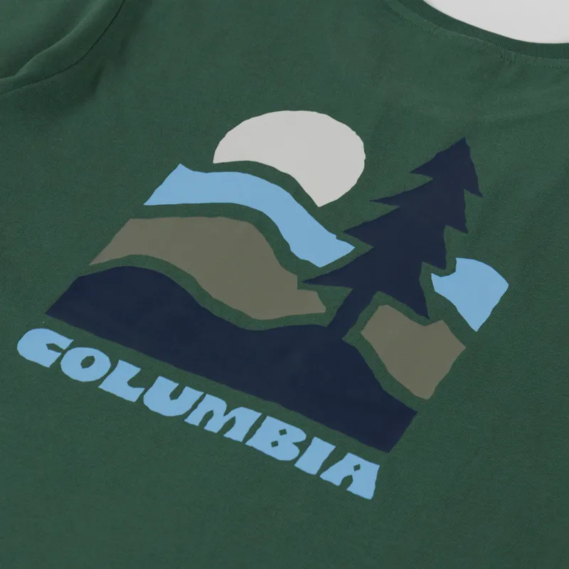 Columbia Explorers Canyon T Shirt Rain Forest Get Hiked-4