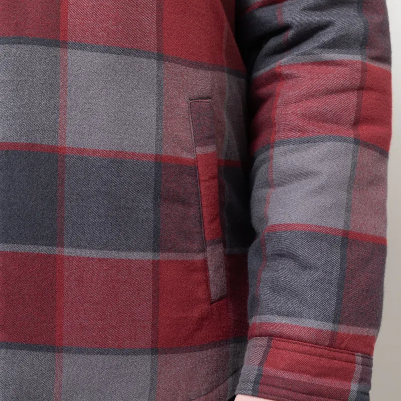 Patagonia Lightweight Insulated Fjord Flannel Shirt William Ink Black-10